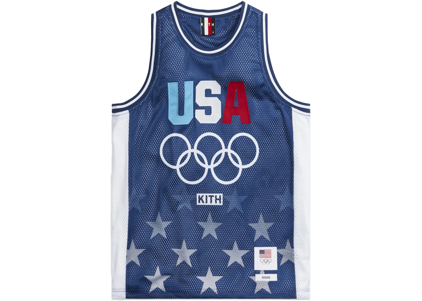 Kith For Team Usa Basketball Jersey Nocturnal Ss21 Us Kith For Team Usa Basketball Jersey Nocturnal Ss21 Us