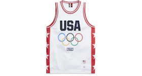 Kith for Team USA Basketball Jersey White