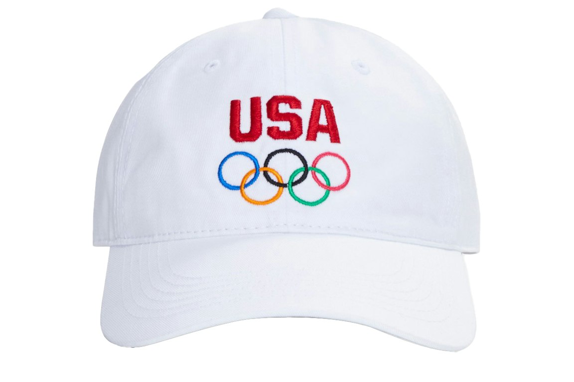 Pre-owned Kith For Team Usa Cap White