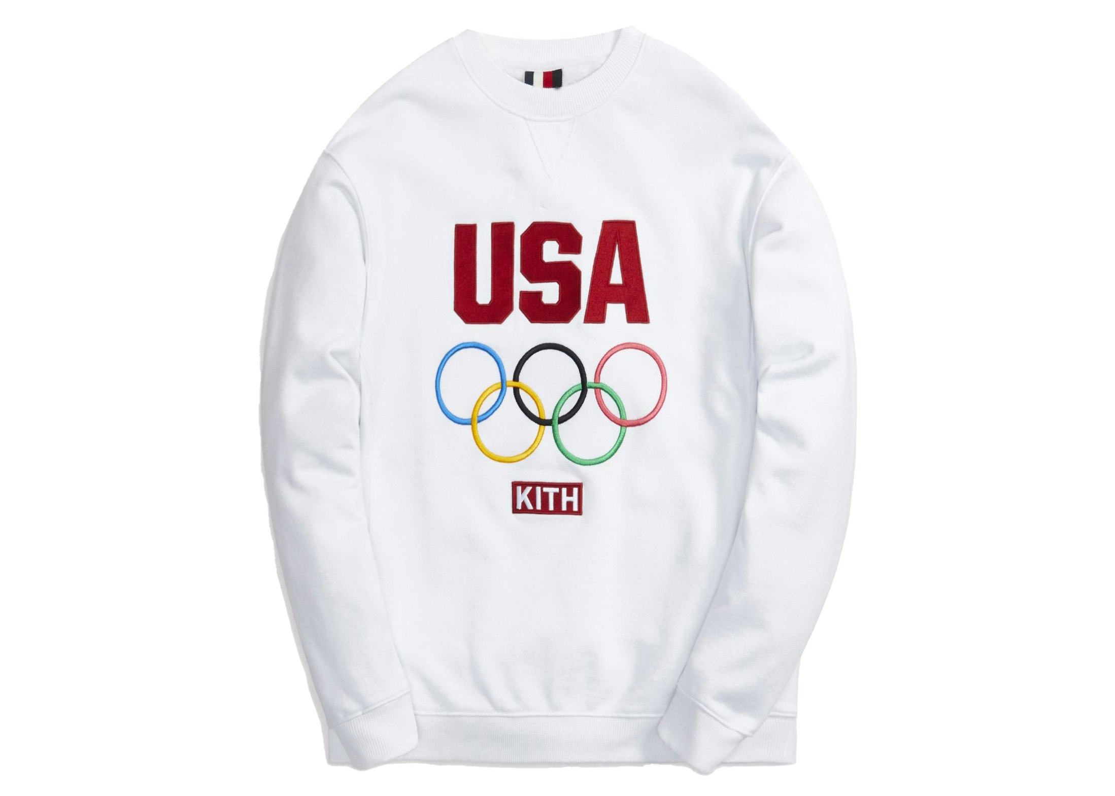 Kith for Team USA Classic Crewneck White - SS21 - US