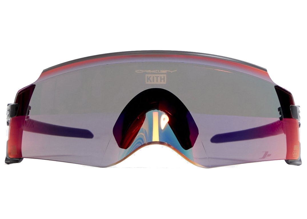 Pre-owned Kith For Team Usa & Oakley Kato Prizm Sunglasses Road