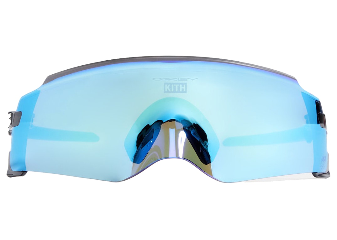 Pre-owned Kith For Team Usa & Oakley Kato Prizm Sunglasses Sapphire