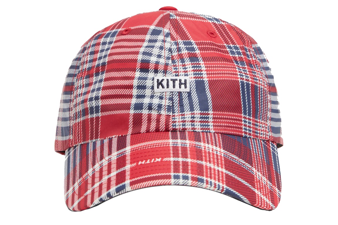Pre-owned Kith For Adidas Terrex Cap Red Plaid