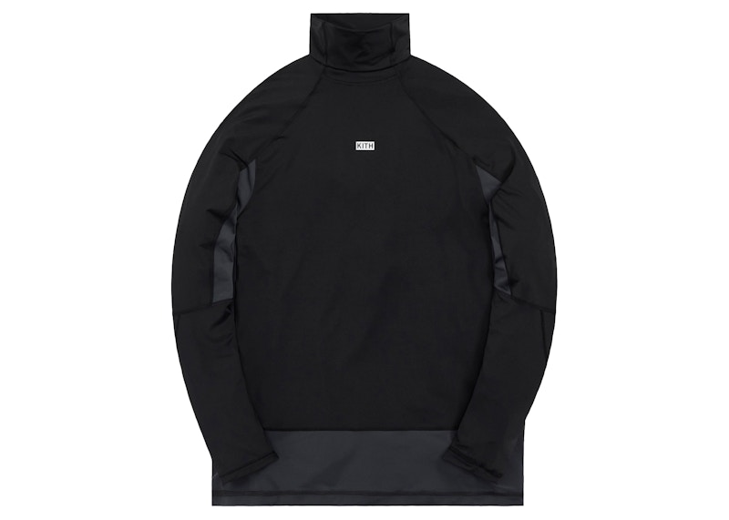 Kith for adidas Terrex L/S Mock Neck Black Men's - FW21 - US