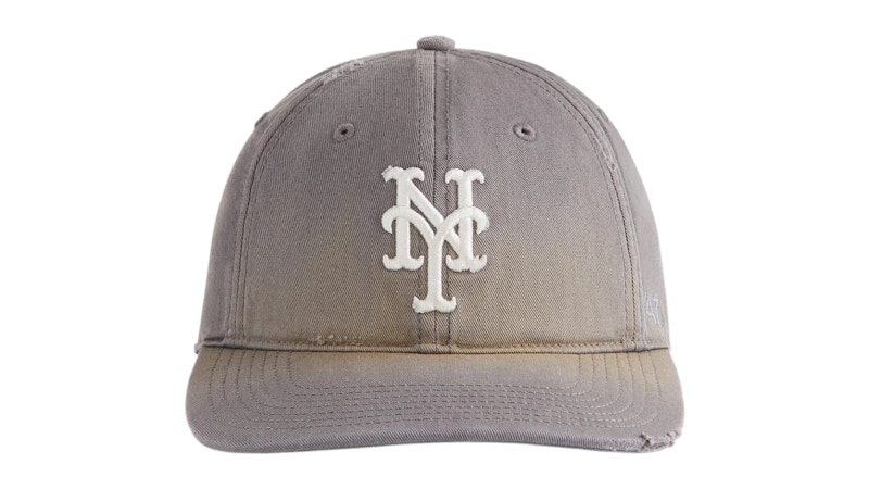 Kith x 47 Brand x MLB New York Mets Washed Franchise LS Cap Concrete