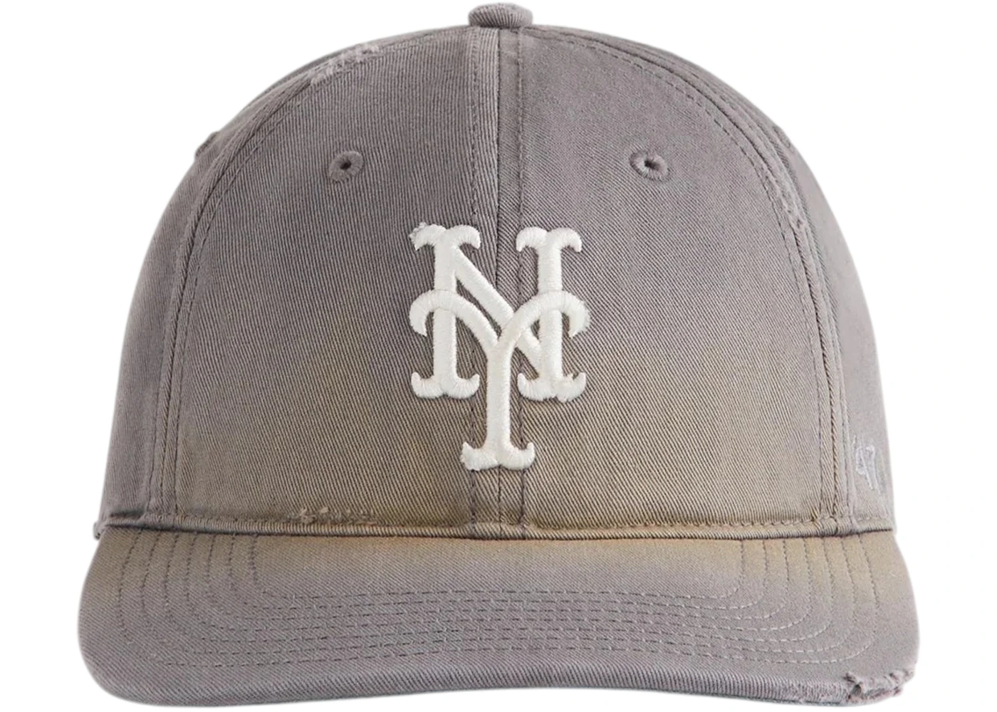 Kith x 47 Brand x MLB New York Mets Washed Franchise LS Cap Concrete