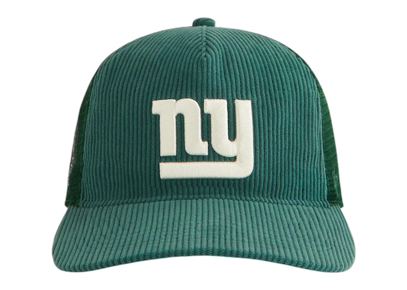 Pre-owned Kith X '47 X New York Giants Corduroy Trucker Hat In Stadium