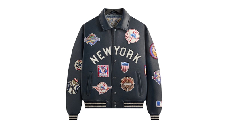 New York Yankees レザージャケット SUPREME YANKEES LEATHER VARSITY JACKET｜Yahoo!フリマ（旧