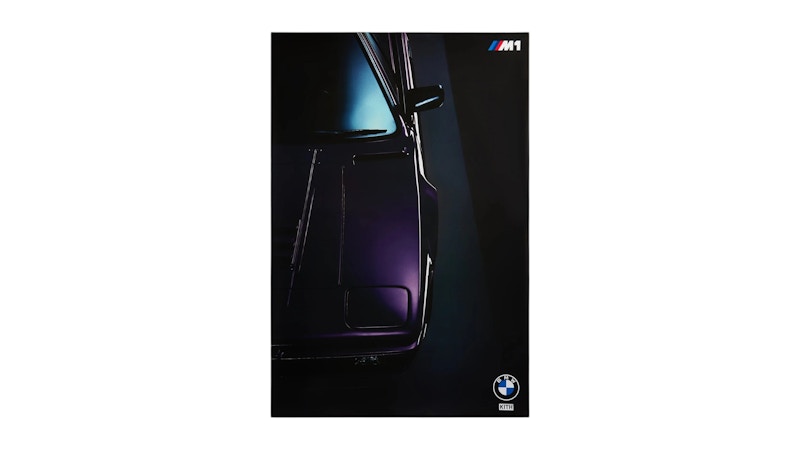 Kith x BMW 1981 M1 E26 Poster Multi
