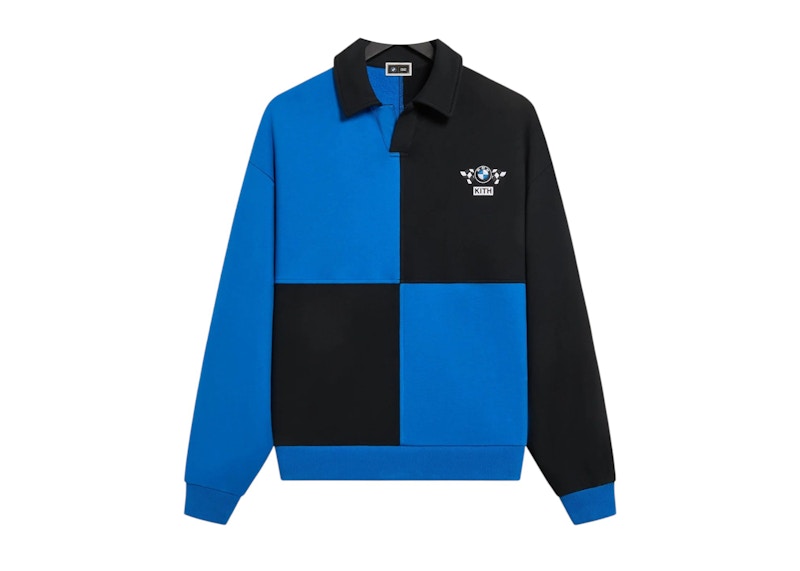 Kith x BMW Checkered Nelson Rugby Black