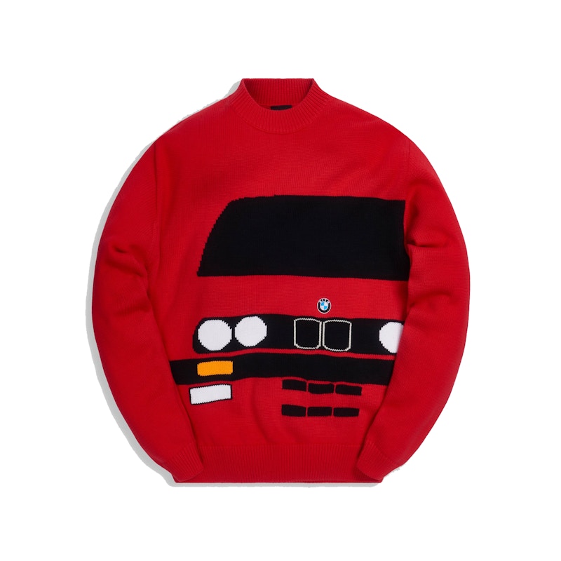 Kith x BMW E30 Sweater Red Men's - FW20 - GB