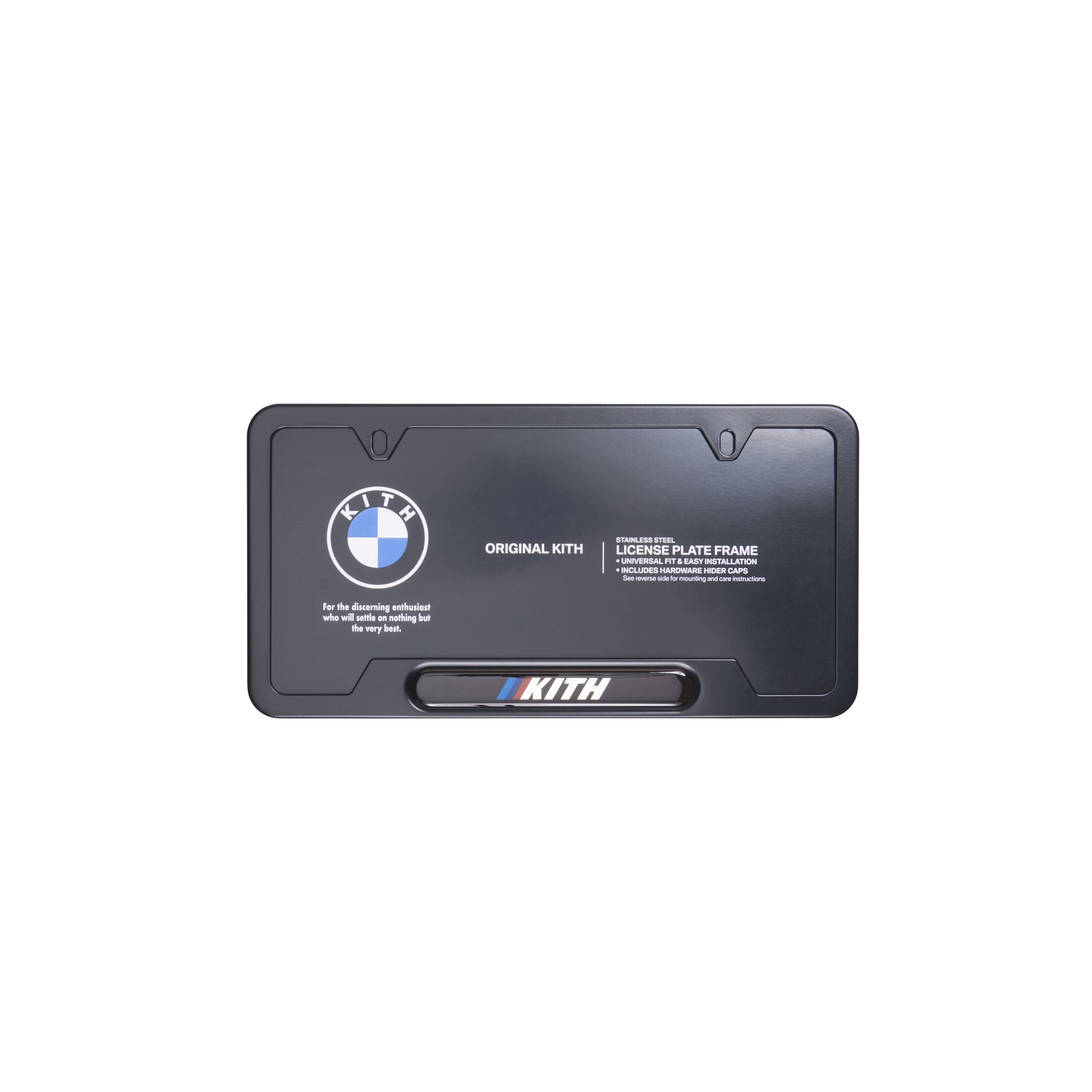 Kith x BMW License Plate Frame Black - FW20 - US