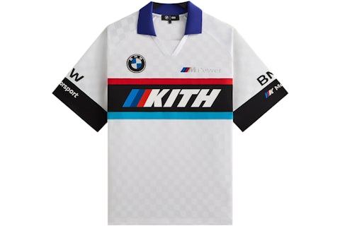 Kith x BMW Moto Jersey White Men's FW24 US