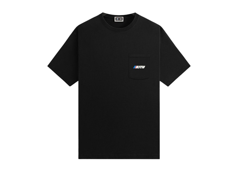 Kith x BMW Motorsport Ad Pocket Tee Black Men's - FW24 - US