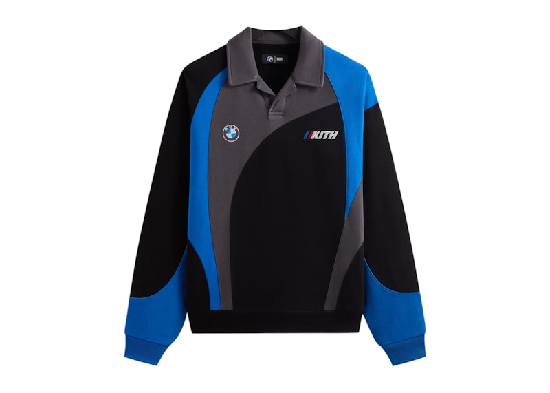 Kith x BMW Nelson Rugby Black Men's - FW24 - US