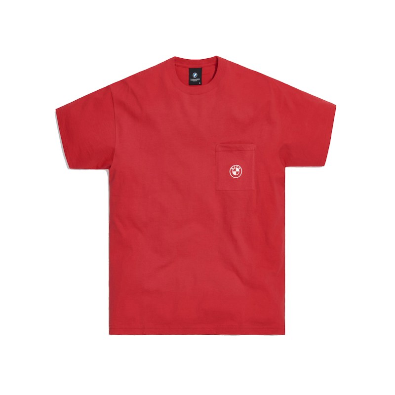 Kith x BMW Roundel Pocket Tee Red