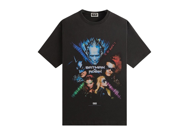 Kith x Batman Classic Vintage Tee Black Men's - FW24 - US