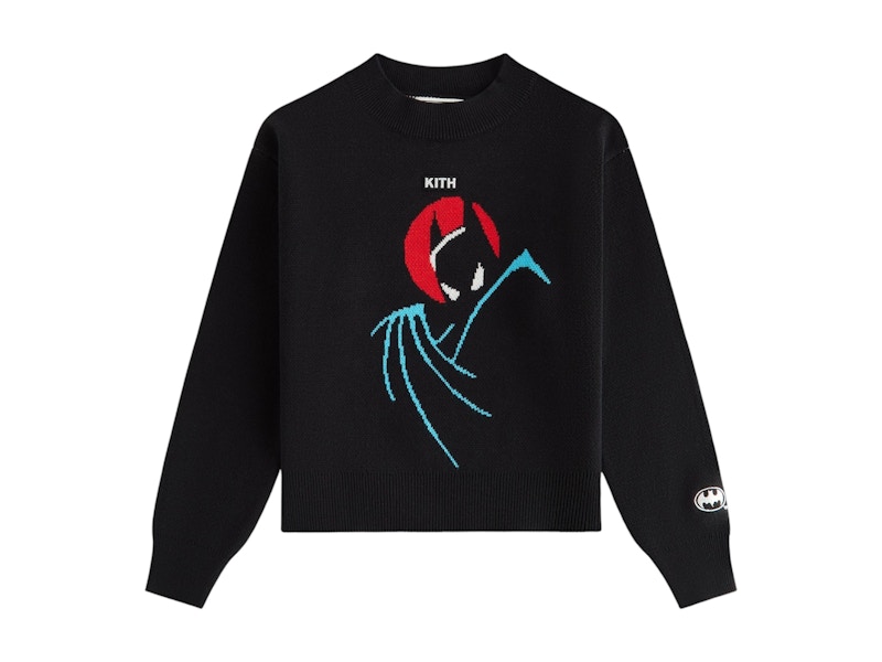 Kith x Batman Kids Animated Sweater Black FW24 IT