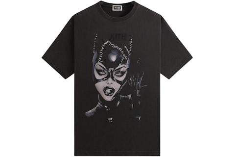 Kith x Batman Selina Kyle Vintage Tee Black Men's FW24 US