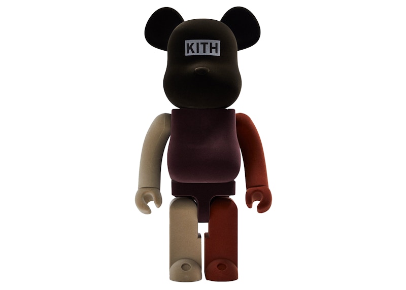 Kith x Bearbrick Monday Program Vol. 3 100% & 400% Set Flocked - US