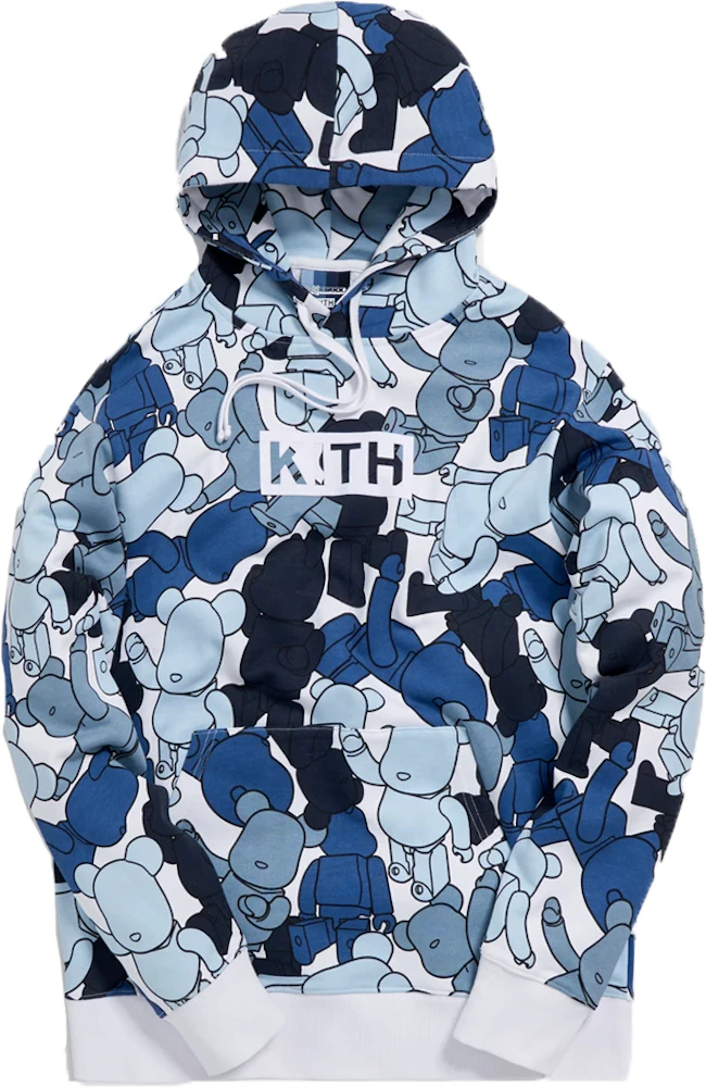 Kith x Bearbrick Pattern Hoodie Multi Men's - SS19 - US