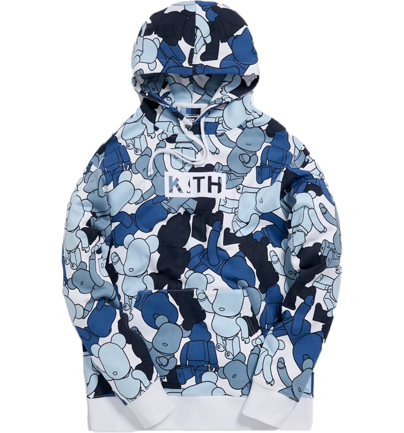 Kith x Bearbrick Pattern Hoodie Multi - SS19 - CN