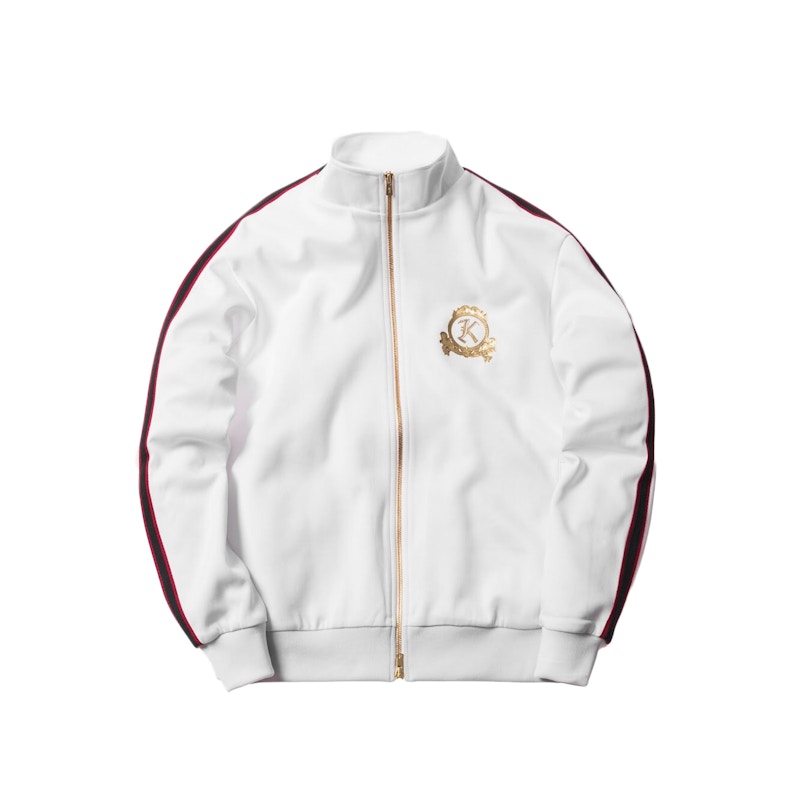 Kith x Bergdorf Goodman Track Jacket Bright White