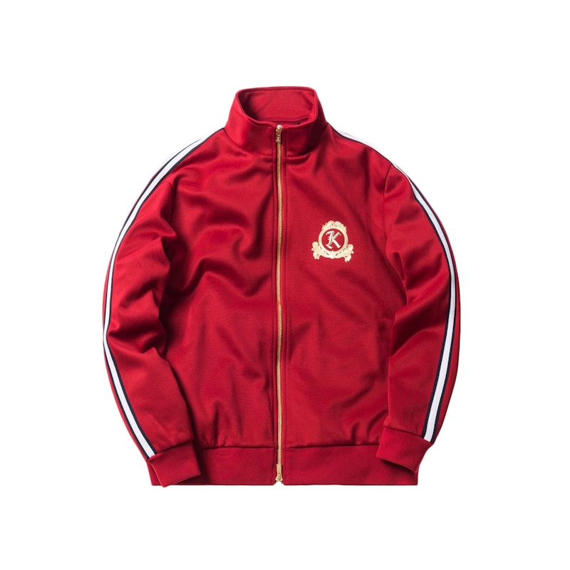 Kith x Bergdorf Goodman Track Jacket Scarlet Red Men's - SS18 - US