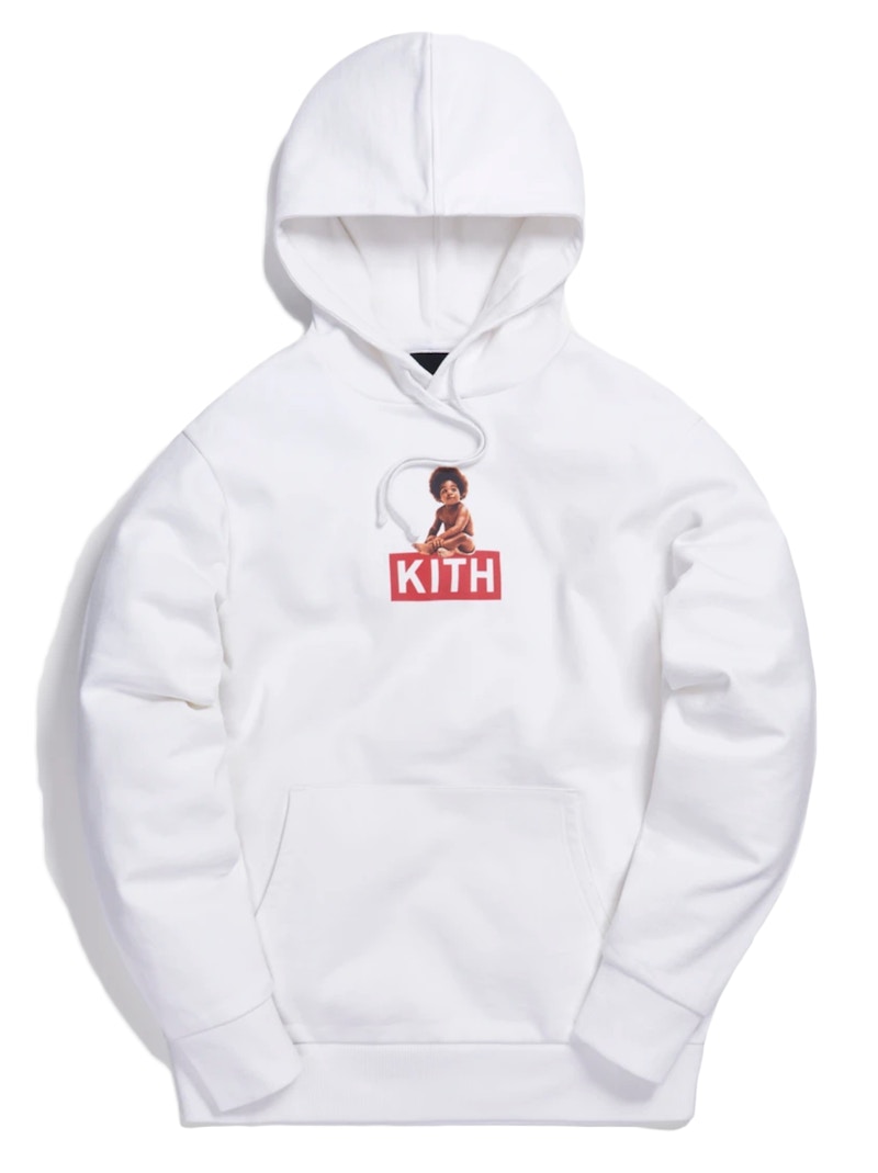 white kith hoodie