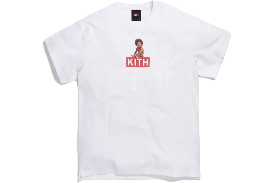 Kith x Biggie Classic Logo Tee - White | www.angeloawards.com
