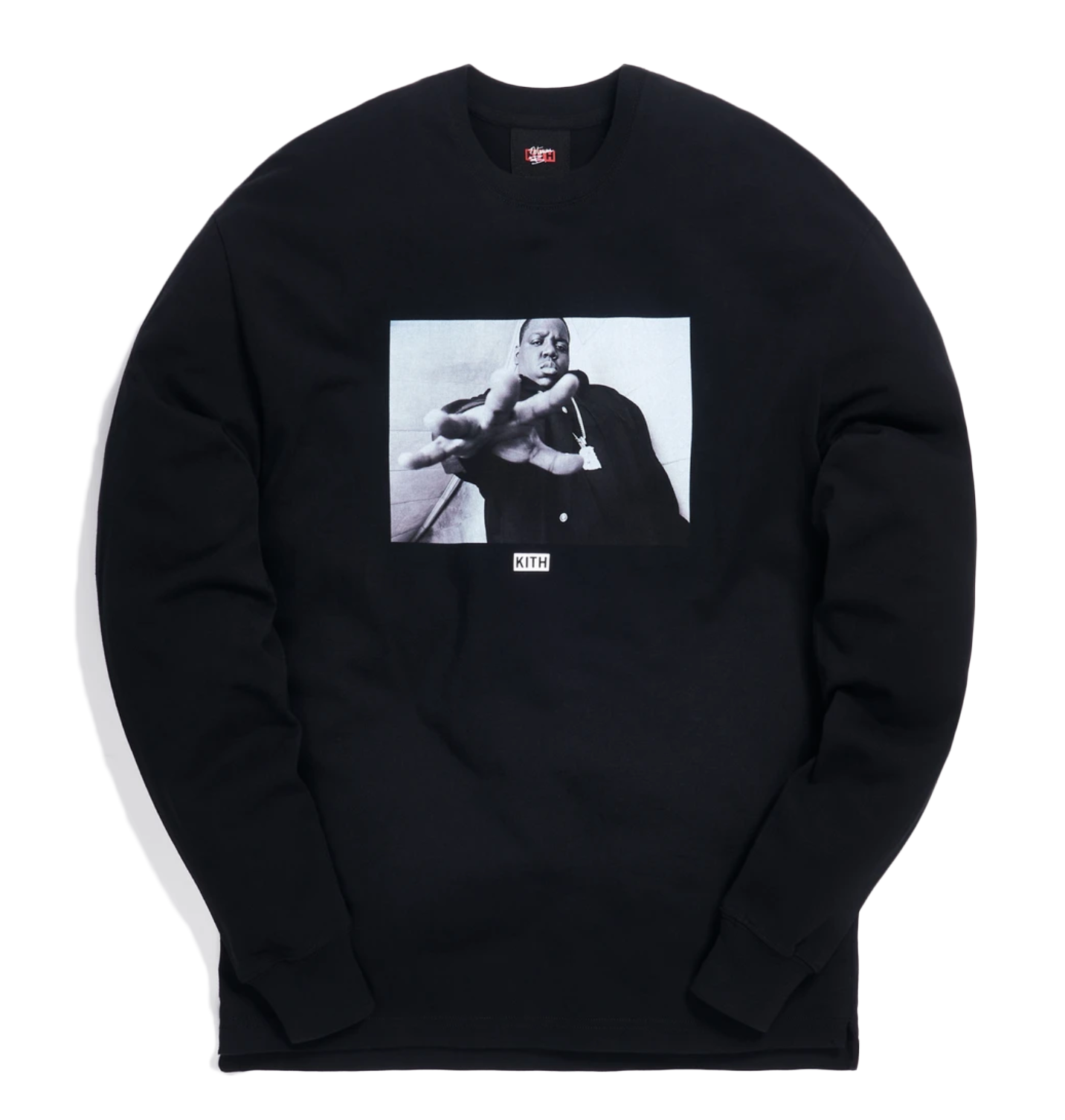 Kith x Biggie Gimme The Loot L/S Tee Black