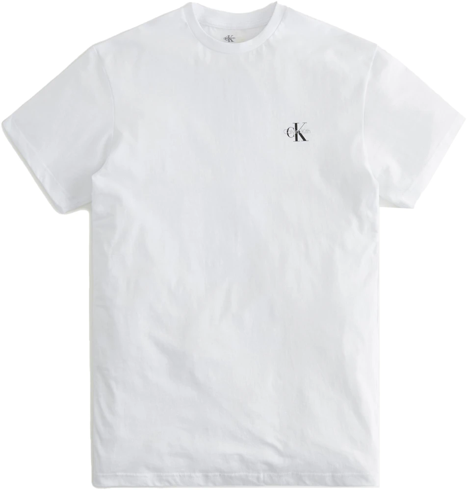 Calvin Klein® Pack 2 T-Shirts Brancas com Logo - Calvin Klein