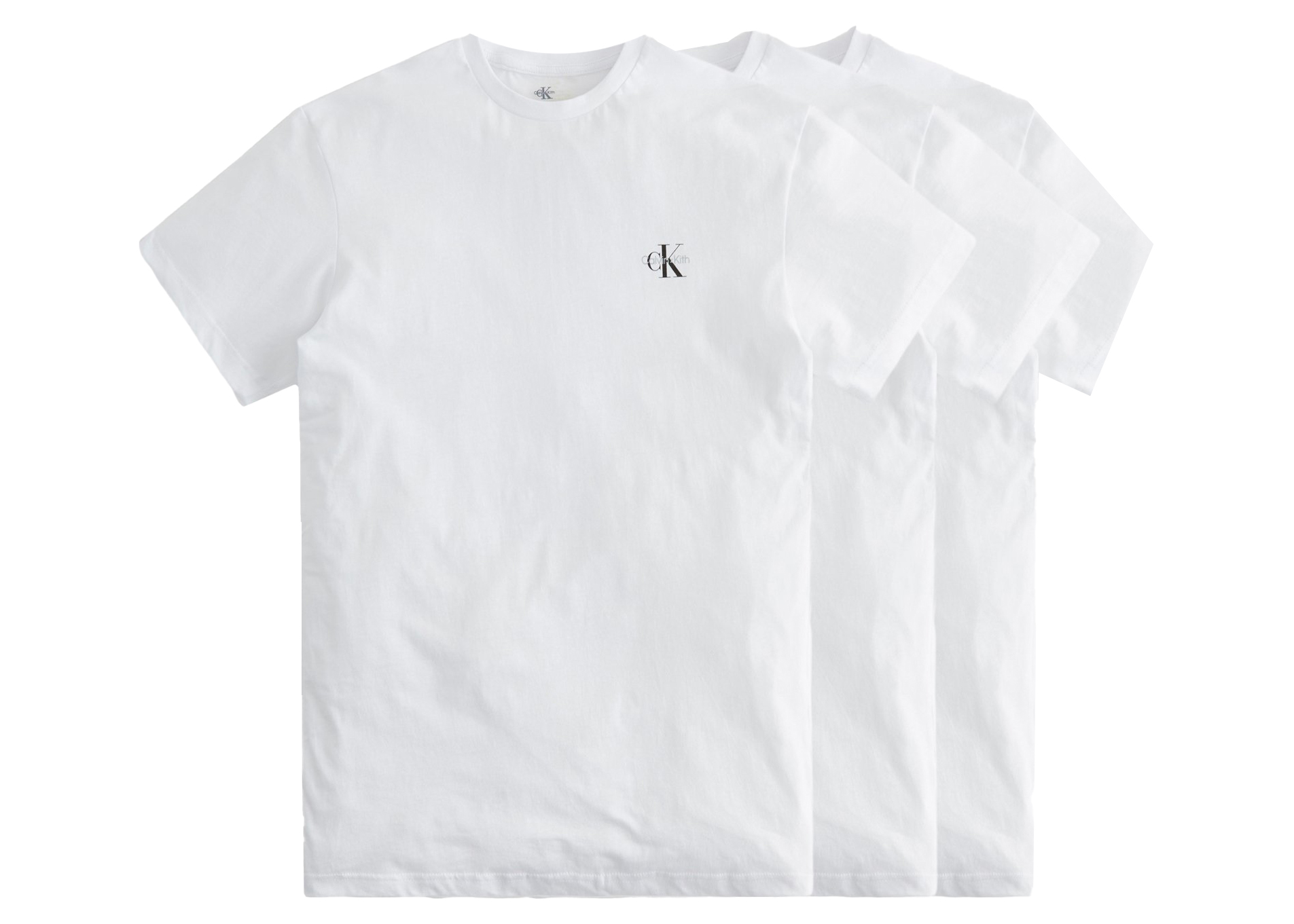 Kith x Calvin Klein Tee (3 Pack) White Men's - SS21 - US