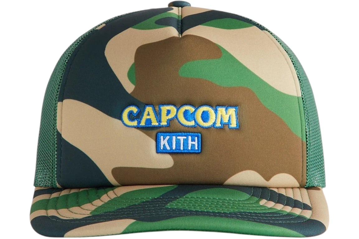 Kith x Capcom Camo Nolan Trucker Hat Camo - FW25 - JP