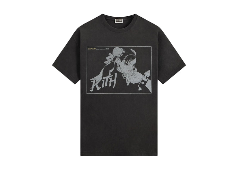 Kith x Capcom Chun Li Vintage Tee Black メンズ - FW25 - JP
