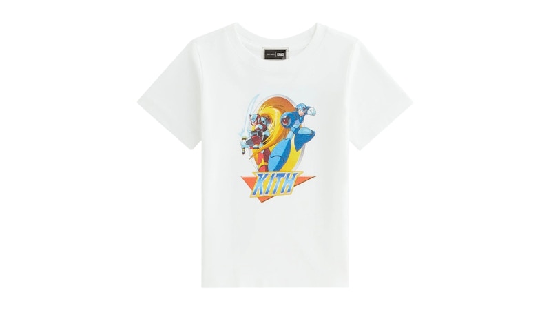 KITH Pre-owned X Capcom Kids Mega Man Vintage Tee Shirt In White