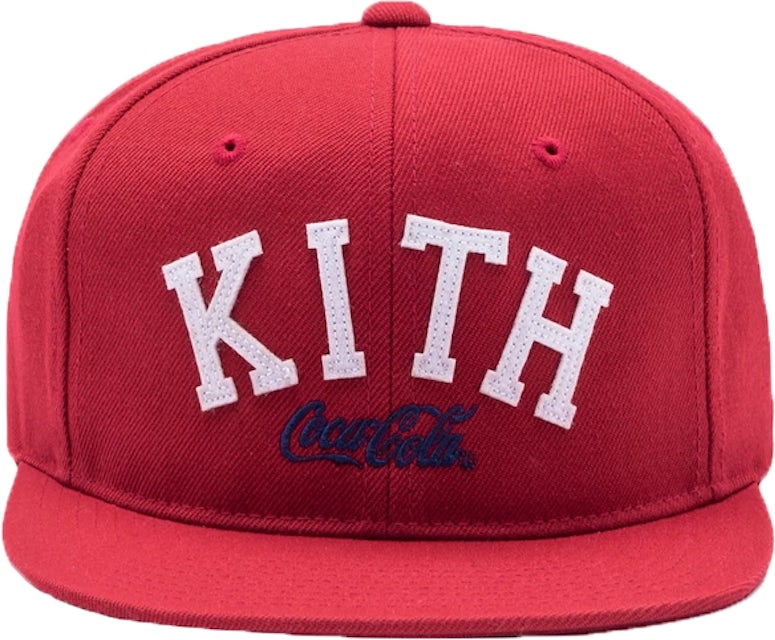 Kith x Mitchell & Ness Coca Cola Cap Red