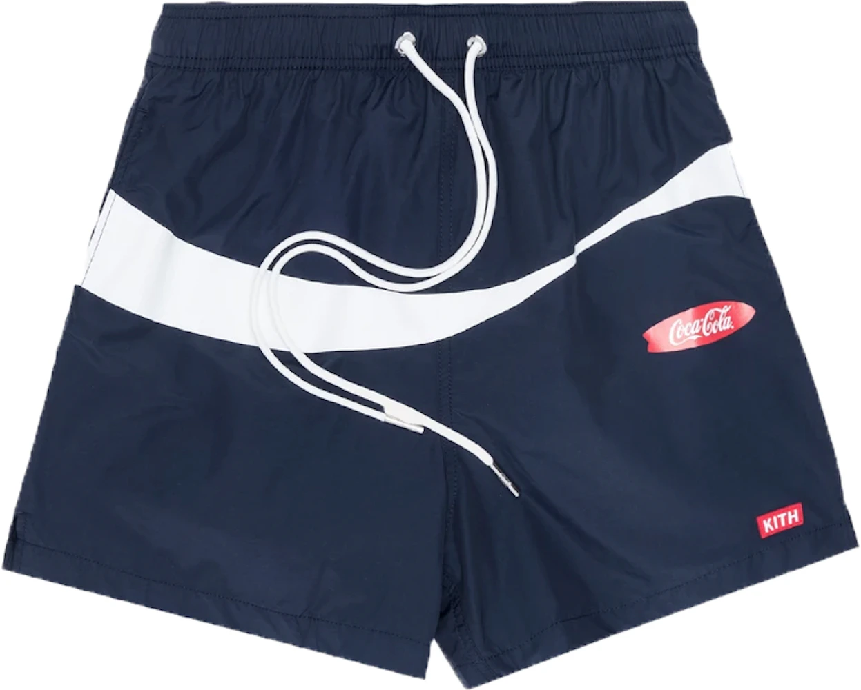 Kith x Coca-Cola Convertible Swim Shorts Navy Men's - SS19 - US