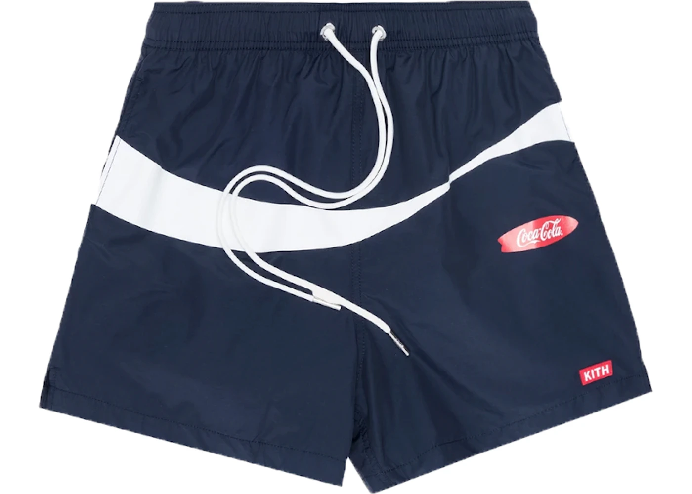 Kith x Coca-Cola Convertible Swim Shorts Navy - SS19 Men's - US