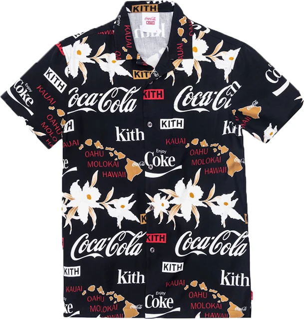 KITH x Coca-Cola Hawaiian アロハシャツ-