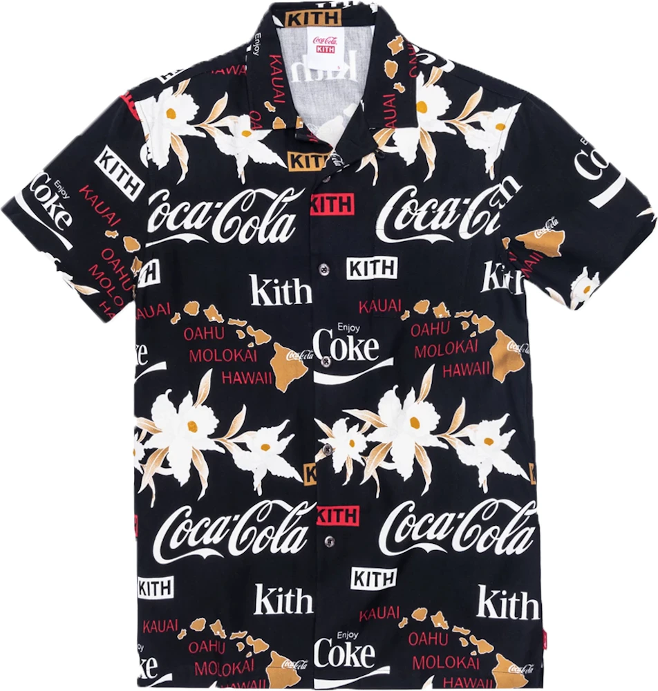 [M] Kith Coca Cola HawaiianCamp ButtonUp