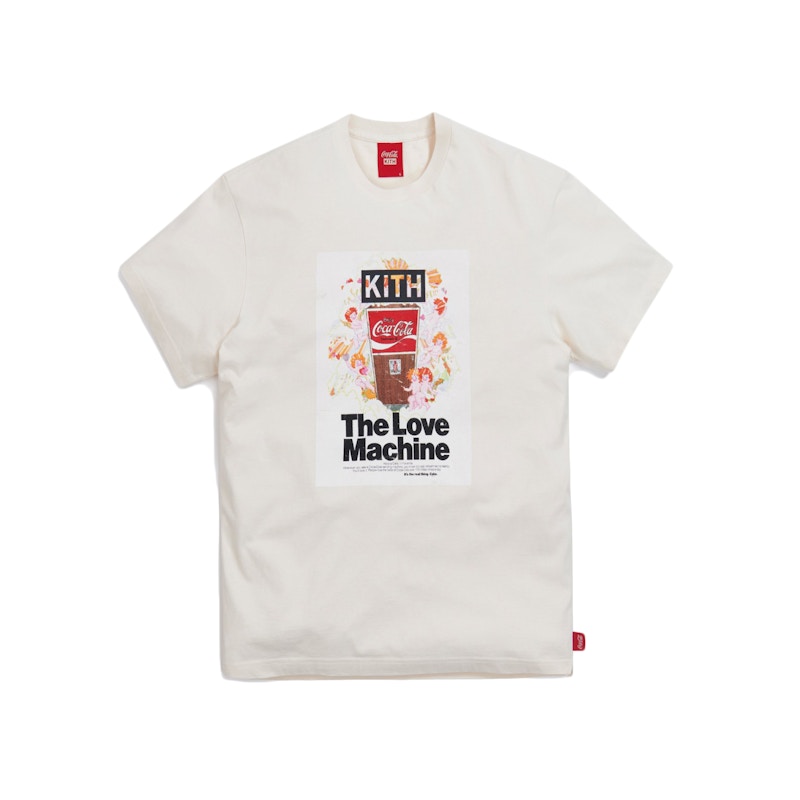 Kith x Coca-Cola Love Machine Vintage Tee Ivoryトップス