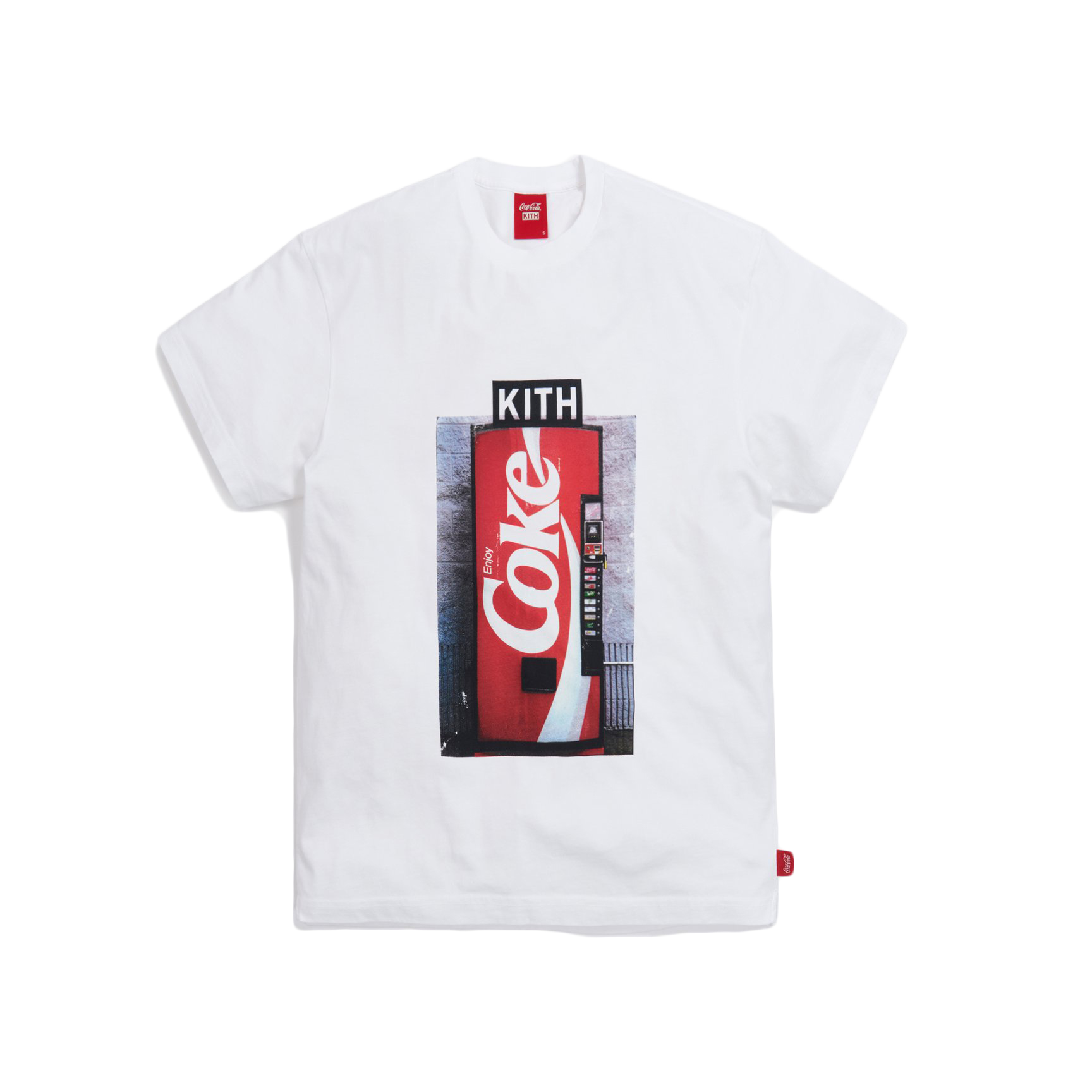 Kith x Coca-Cola Machine Vintage Tee White