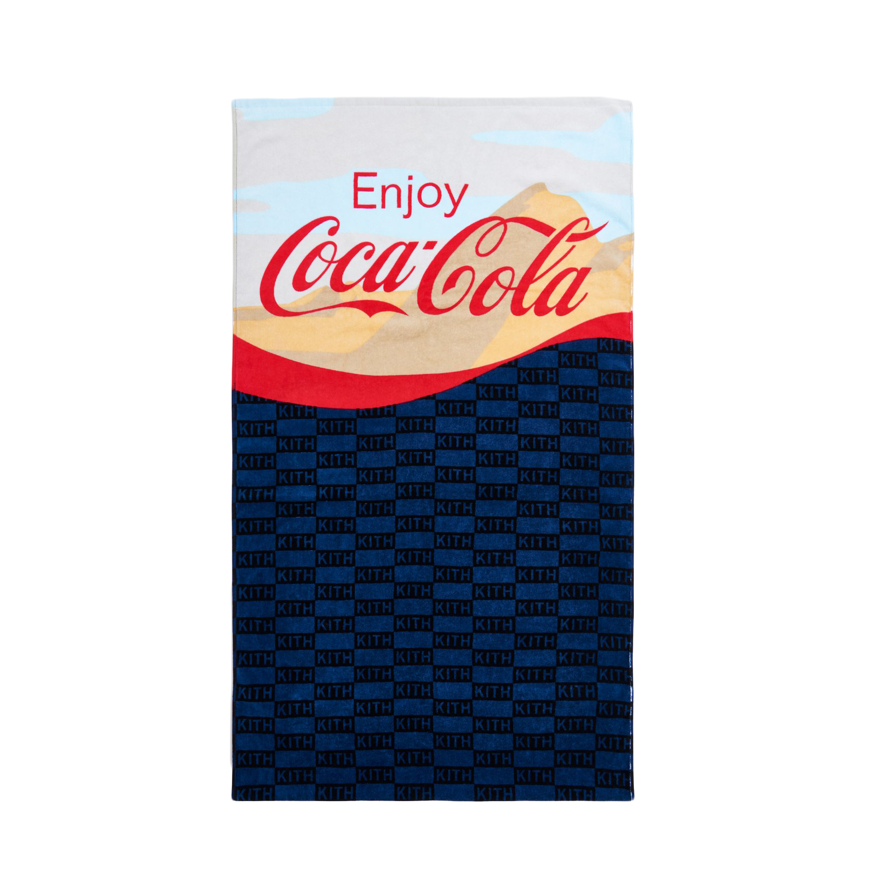 Kith x Coca-Cola Mountain Towel Navy - SS20 - US