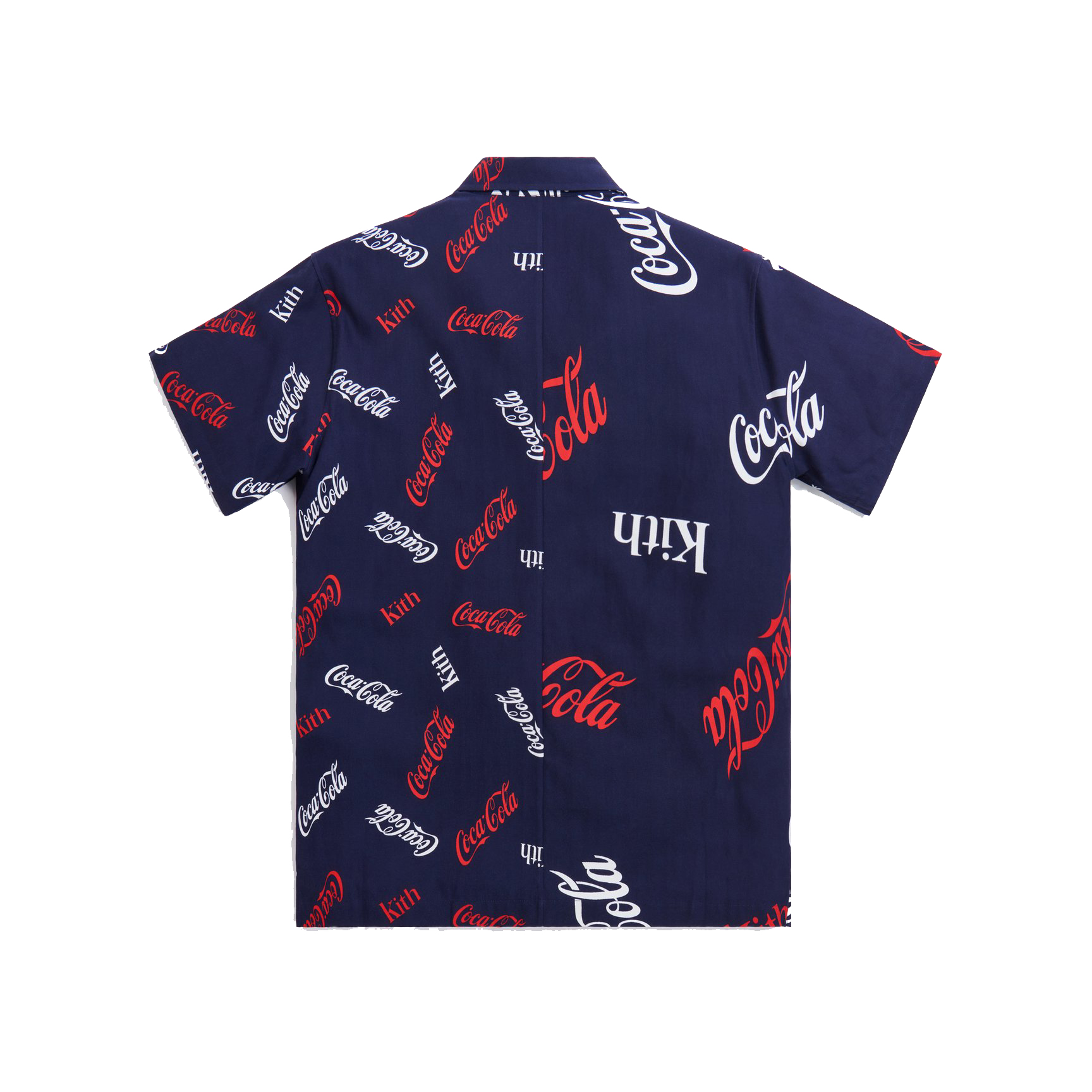 Kith x Coca-Cola Printed Camp Collar Shirt Navy メンズ - SS20 - JP
