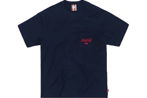 Kith x Coca-Cola Quinn Pocket Tee Navy