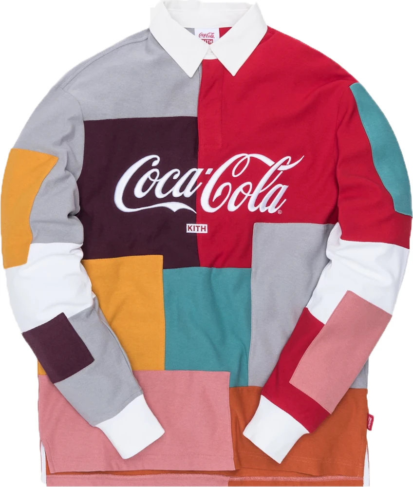 KITH Coca-Cola Color Block S/S Rugby