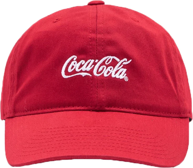 Kith x Coca-Cola Script Cap Red Men's - SS19 - US