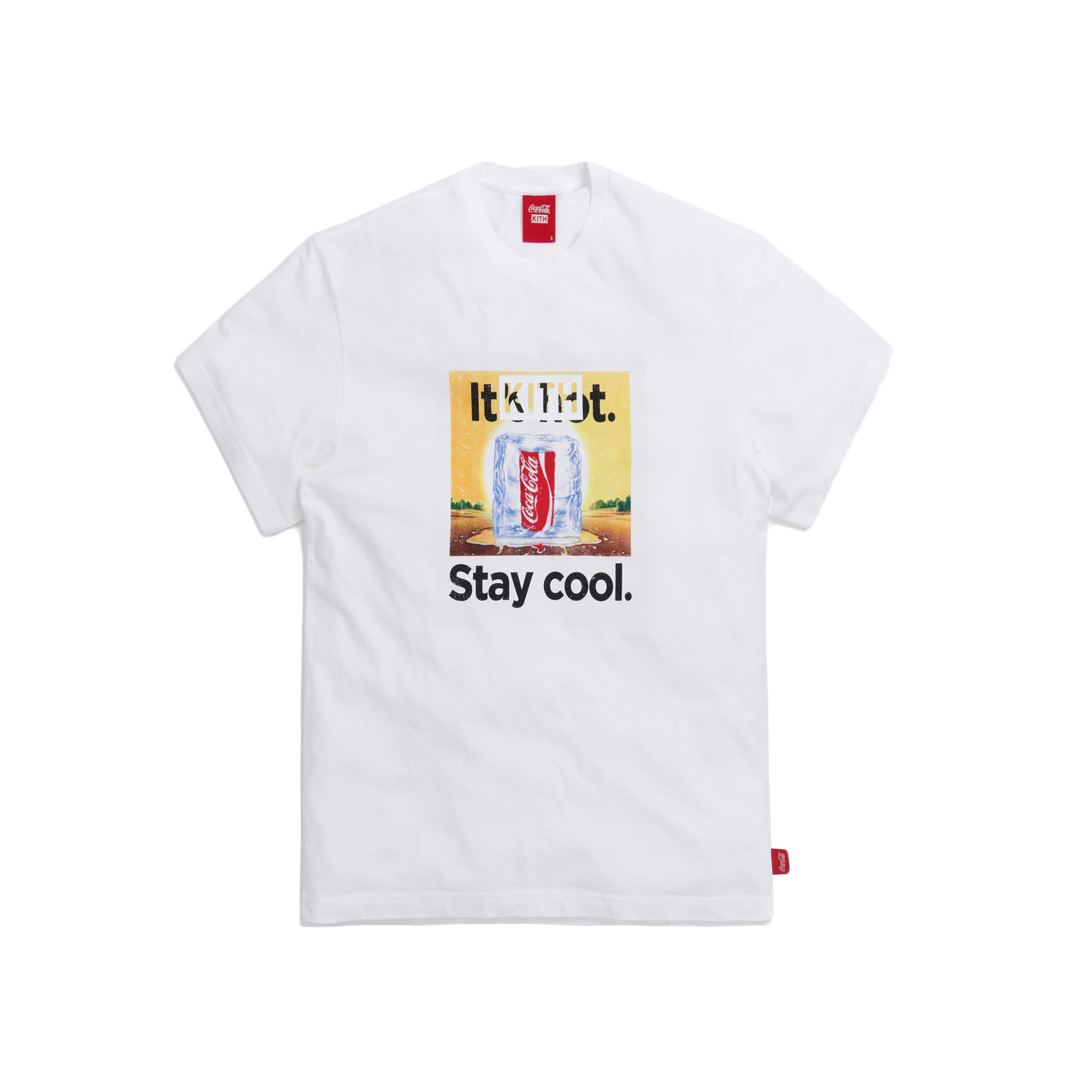 Kith x Coca-Cola Stay Cool Vintage TEE-secretariasocios