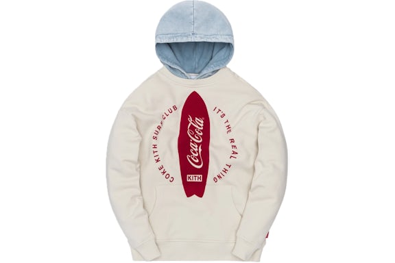 Kith x Coca-Cola Planche de surf Williams II Sweat à capuche Turtledove
